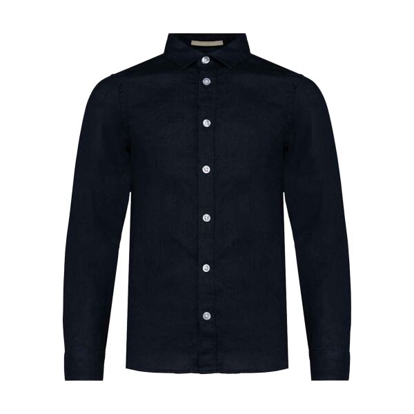Spasso Kids Long Sleeve Linen Shirt Thumbnail