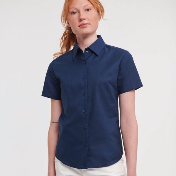 LADIES S/S OXFORD SHIRT Thumbnail