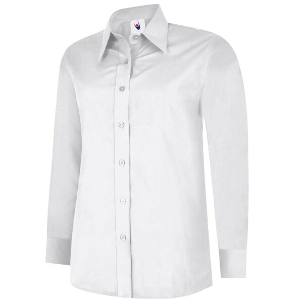 Ladies Poplin Full Sleeve Shirt Thumbnail