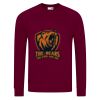 AWDis Academy Senior Raglan Sweatshirt Thumbnail