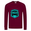 AWDis Academy Senior Raglan Sweatshirt Thumbnail