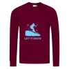 AWDis Academy Senior Raglan Sweatshirt Thumbnail