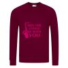 AWDis Academy Senior Raglan Sweatshirt Thumbnail