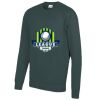 AWDis Academy Kids Raglan Sweatshirt Thumbnail