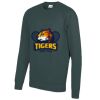 AWDis Academy Kids Raglan Sweatshirt Thumbnail