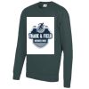 AWDis Academy Kids Raglan Sweatshirt Thumbnail
