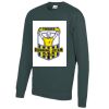 AWDis Academy Kids Raglan Sweatshirt Thumbnail