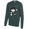 AWDis Academy Kids Raglan Sweatshirt Thumbnail