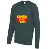AWDis Academy Kids Raglan Sweatshirt Thumbnail
