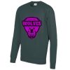 AWDis Academy Kids Raglan Sweatshirt Thumbnail