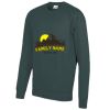 AWDis Academy Kids Raglan Sweatshirt Thumbnail