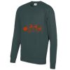 AWDis Academy Kids Raglan Sweatshirt Thumbnail