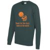 AWDis Academy Kids Raglan Sweatshirt Thumbnail