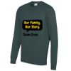 AWDis Academy Kids Raglan Sweatshirt Thumbnail