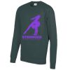 AWDis Academy Kids Raglan Sweatshirt Thumbnail