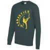 AWDis Academy Kids Raglan Sweatshirt Thumbnail