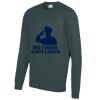 AWDis Academy Kids Raglan Sweatshirt Thumbnail