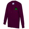 AWDis Academy Kids Sweat Cardigan Thumbnail