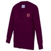 AWDis Academy Kids Sweat Cardigan Thumbnail